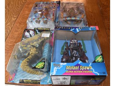 Spawn Action Figures Lot #8 1990's Sealed NEW Todd McFarland Toys