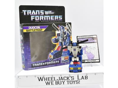 Battletrap MIB 100% Complete B 1987 Vintage Hasbro Action Figure G1 Transformers