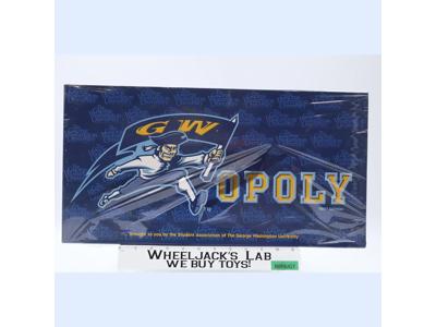 GW-Opoly George Washington U 1st Edition Late for the Sky Monopoly Game NEW MIB