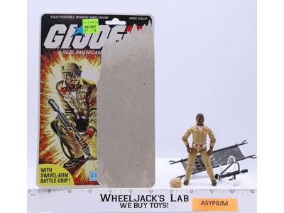 Doc V1 100% Complete 32 W/Cardback 1983 G.I. Joe Hasbro Vintage Action Figure