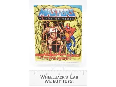Mantenna and the Menace of the Evil Horde! Mini Comic Book He-Man MOTU 1980's