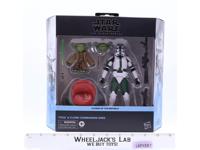 Yoda & Clone Commander Gree Star Wars Black Seires 2024 Hasbro Figure NEW SEALED