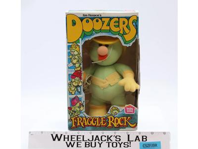 Jim Henson's Doozers Fraggle Rock Plush w/Yellow Hat 1985 Hasbro 10" Figure NEW