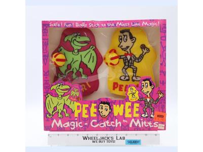 Magic Catch Mitts Pee-Wee's Playhouse 1987 Herman Toys Vintage NEW SEALED