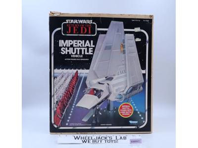Imperial Shuttle 100% Complete W/Box Star Wars ROTJ 1984 Kenner Vintage Vehicle