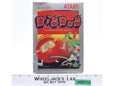 Dig Dug W/ Box + Manual ATARI 2600 1988 Game Cartridge