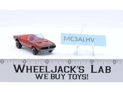 Custom Firebird Red 1968 Redline Hot Wheels Mattel Vintage RED INTERIOR