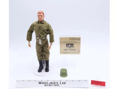 Action Soldier Army Painted Red Head 12" GI Joe Manual 1964 Hasbro Action Figure
