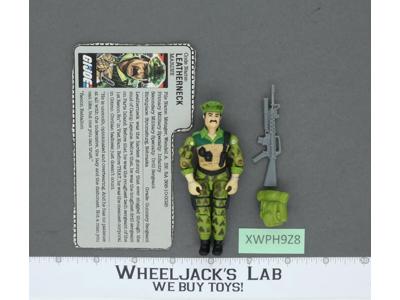 Leatherneck V1 100% Complete G.I. Joe 1986 Hasbro Vintage Action Figure