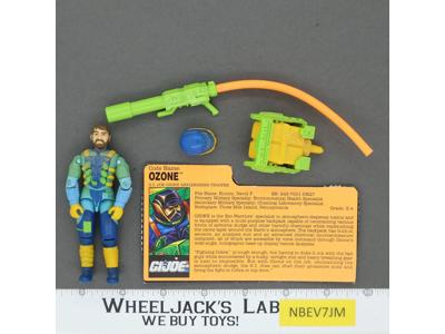 Ozone V1 100% Complete 1991 G.I. Joe Hasbro Vintage Action Figure