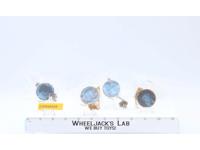 Starsky & Hutch Necklace LOT of 4 Photos 1970's Paul Michael David Soul 1.5"