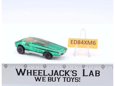 Whip Creamer Green 1970 Redline Hot Wheels Mattel Vintage Redline RL