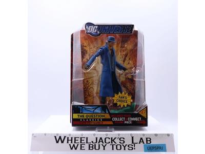 The Question DC Universe Classics Wave 11 2009 Mattel Action Figure NEW MOSC