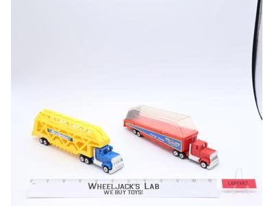 Lot of 2 Big Rig Hauler Micro Machines 1989 Galoob Vehicle