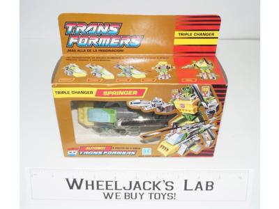 Springer MISB NEW Unused Sealed Vintage Classics 1991 G1 Transformers