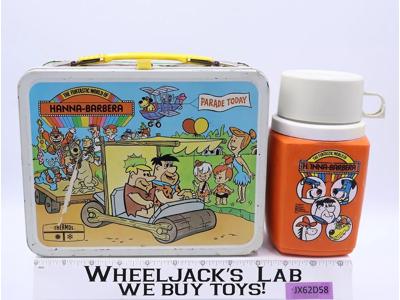 The Funtastic World of Hanna-Barbera Lunch Box w/ Thermos 1977 King-Seeley Vtg