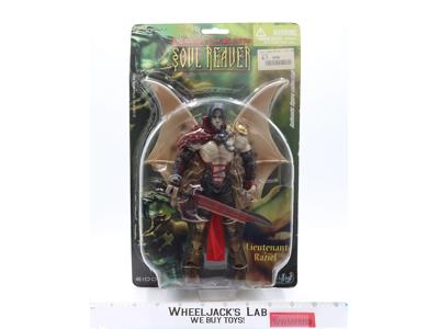 Lieutenant Raziel Legacy of Kain Soul Reaver 2001 Bluebox Figure NEW SEALED