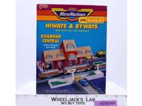 Railroad Central SAMPLE Micro Machines Hiways & Byways 1990 Galoob NEW MIB
