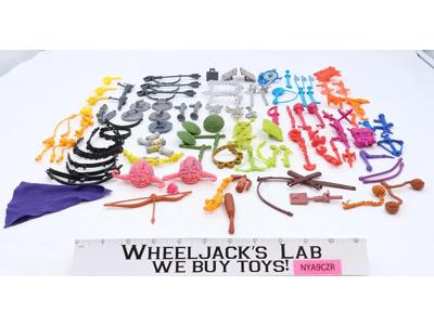 Lot of 109 Teenage Mutant Ninja Turtles TMNT 1980-1990s Accessories Parts Pieces