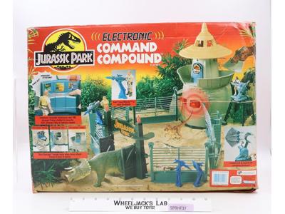 Electronic Command Compound 100% Complete Jurassic Park 1993 Kenner Playset