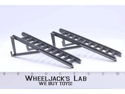 USS Flagg Aircraft Hand Rail Ladder Stairs PAIR NO REPRO 1985 GI Joe Vintage