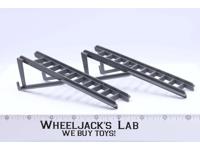 USS Flagg Aircraft Hand Rail Ladder Stairs PAIR NO REPRO 1985 GI Joe Vintage