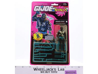 Snake Eyes GI Joe Ninja Force 1992 Hasbro Action Figure NEW MOSC SEALED