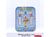 Pac-Man Tin Metal Sign 1980s Diamond Toymakers Vintage 8 x 6