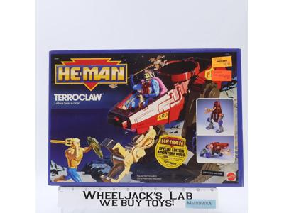 Terrorclaw New Adventures of He-Man 1989 Mattel Action Figure Vehicle NEW SEALED