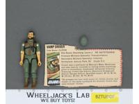 Clutch V1 Straight Arm 100% Complete G.I. Joe 1982 Hasbro Vintage Action Figure
