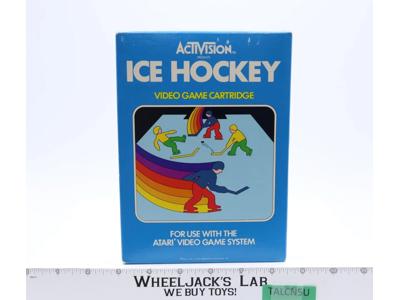 Ice Hockey W/ Box + Manual ATARI 2600 1981 Activision Game Cartridge