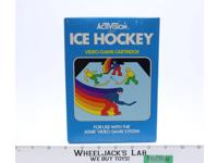 Ice Hockey W/ Box + Manual ATARI 2600 1981 Activision Game Cartridge