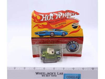 Hot Heap Antifreeze Hot Wheels 1968 Mattel Vintage Redline Blister USA New MOSC