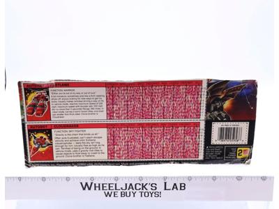 Fastlane & Cloudraker Action Figure Robot Tech Spec 1986 Hasbro G1 Transformer