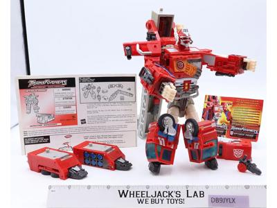 Optimus Prime 100% Complete Transformers Robots in Disguise 2001 WORKS Figure