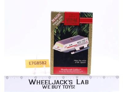 Shuttlecraft Galileo Star Trek MIB 1992 Hallmark Magic Keepsake Ornament