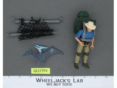 Dr. Alan Grant w/ Ariel Net Jurassic Park 1993 Kenner Vintage Action Figure