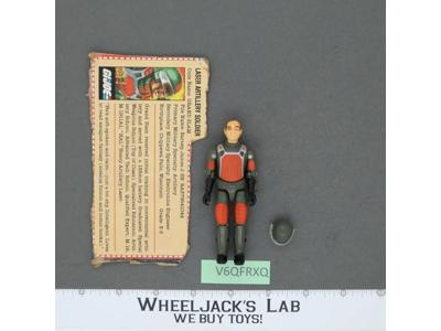 Grand Slam V1 Straight Arms 100% Complete G.I. Joe 1982 Hasbro Vintage Figure