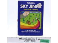 Sky Jinks W/ Box + Manual ATARI 2600 1982 Vintage Game Cartridge