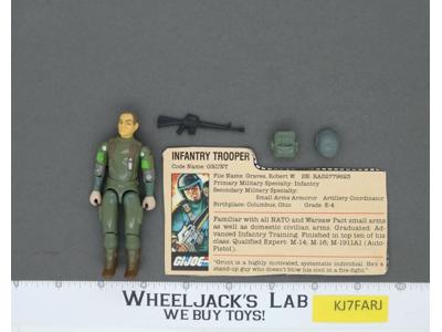 Grunt Swivel Arms V1.5 100% Complete G.I. Joe 1982 Hasbro Vintage Action Figure