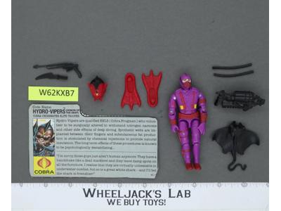 Hydro-Viper V1 100% Complete G.I. Joe 1988 Hasbro Vintage Action Figure