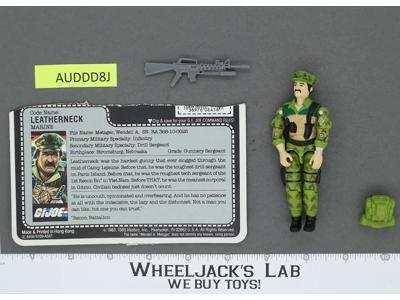 Leatherneck V1 100% Complete G.I. Joe 1986 Hasbro Vintage Action Figure