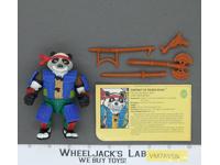 Panda Khan 100% Complete Teenage Mutant Ninja Turtles TMNT 1990 Playmates