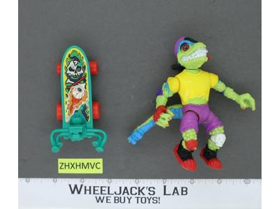 Mondo Gecko 100% Complete Teenage Mutant Ninja Turtle TMNT Playmates 1990 Figure