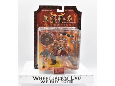 Barbarian NEW MOSC Epic Diablo II 2000 Blizzard Entertainment Action Figure