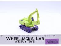 Scavenger Devastator 1985 Vintage G1 Transformers Excavator Action Figure