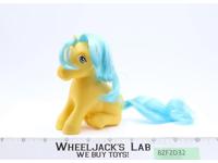 Bubbles Sitting Earth Pony G1 My Little Pony MLP 1983 Hasbro Vintage