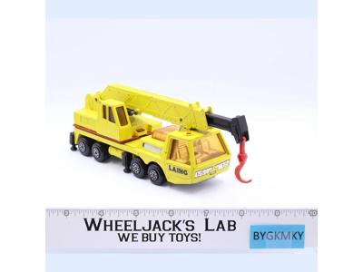 Super Kings K-12 Hercules Mobile Crane Matchbox 1974 Diecast England Figure