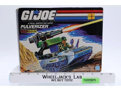Pulverizer 100% Complete GI Joe Battle Force 2000 1988 Hasbro Action Figure