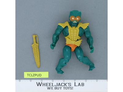 Mer-Man 100% Complete He-Man Masters of the Universe MOTU 1984 Vintage Action.